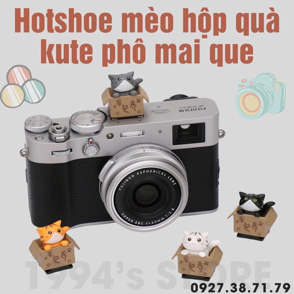 Hotshoe Tom & Jerry Cute  - Nắp bảo vệ che chân đèn Flash siêu xinh siêu độc - Hotshoe cao su dễ thương - Kute