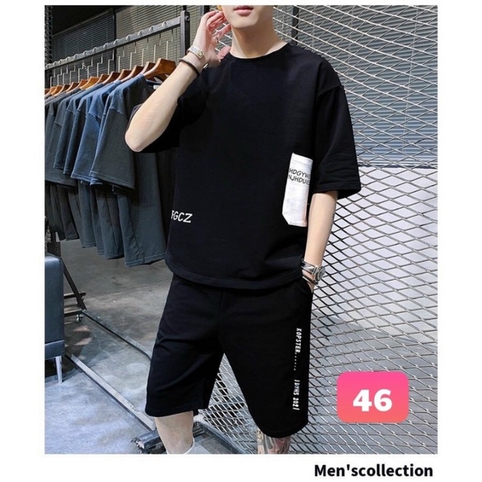 Đồ Bộ Nam Hè 3 Màu Chất Cotton Co Giãn Thoải Mái Vải Đẹp