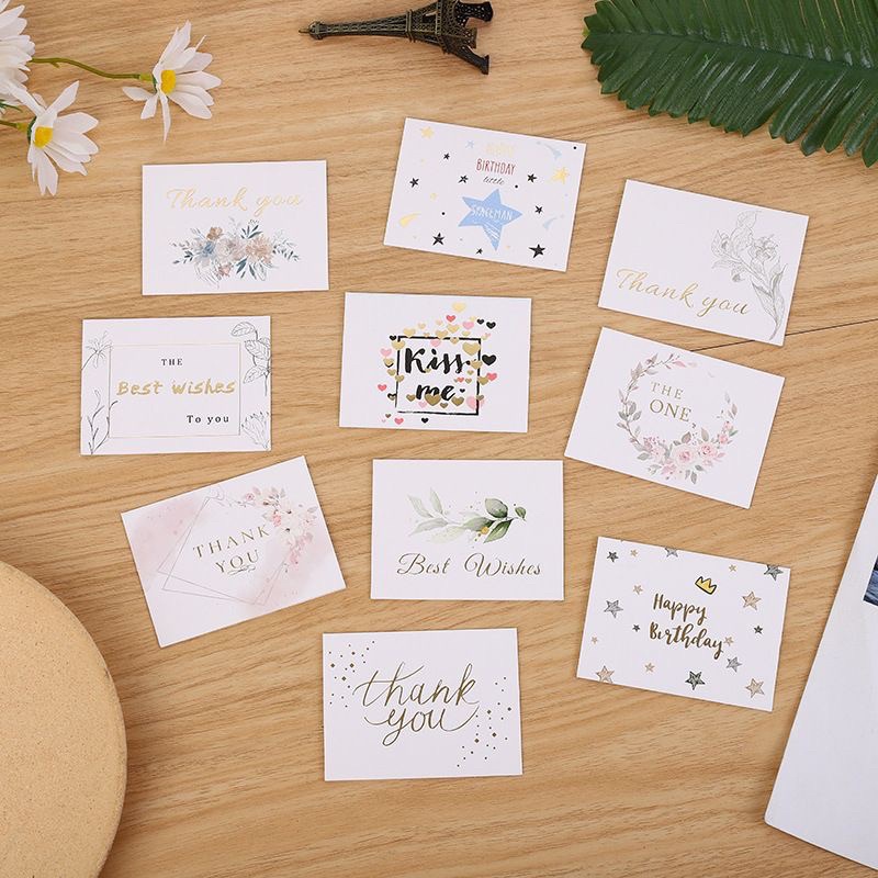 Thiệp quà tặng-Chúc mừng- Cảm Ơn-Tỏ Tình phong cách Hàn Quốc (phần 2)