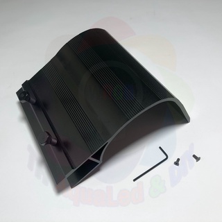 Chân đèn thủy sinh W151 W213 nhôm gắn thành hồ, vân nổi thẩm mỹ. Chân W213 chuyên dùng cho máng TH220