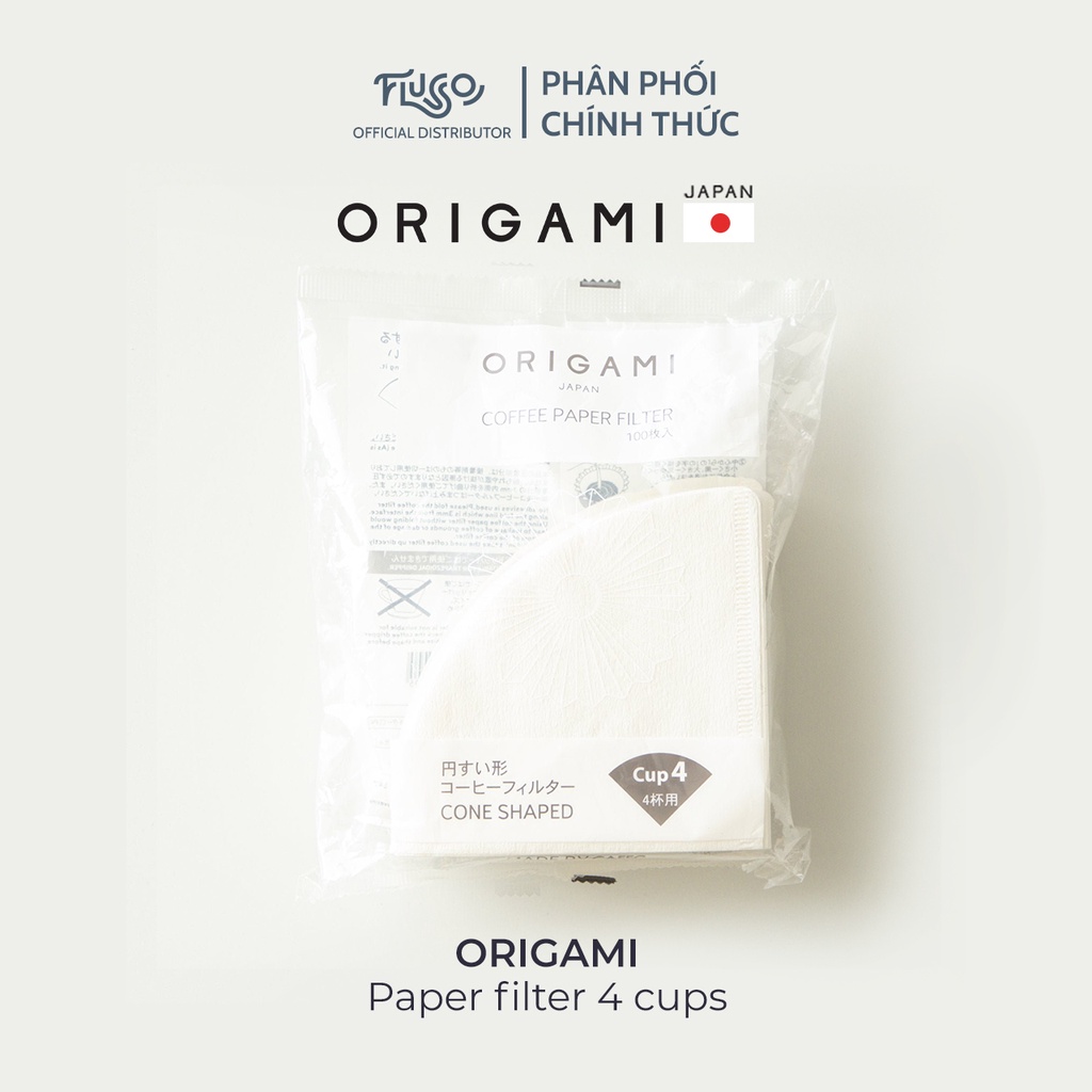 Giấy lọc cà phê Origami - ORIGAMI Paper Filter
