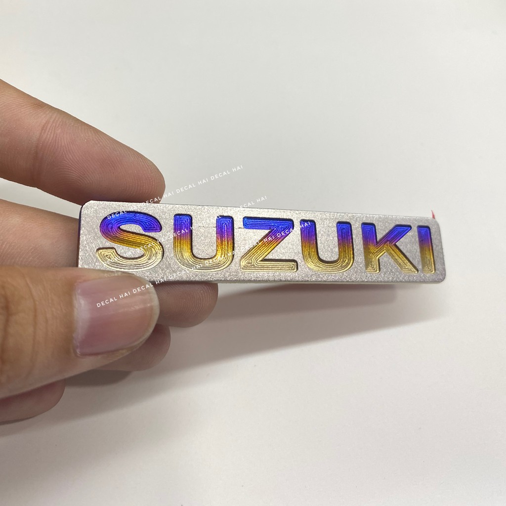 Chữ Suzuki titanium