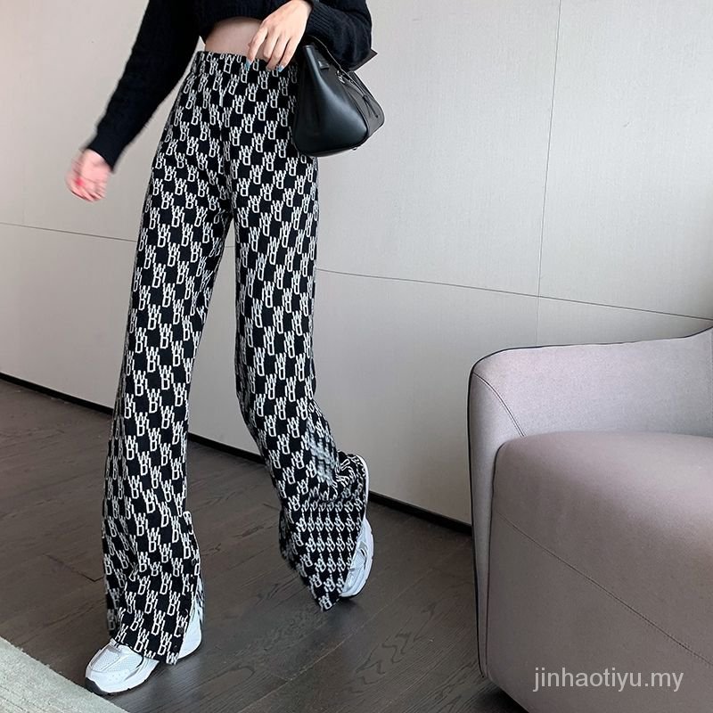 quần ống rộng Xẻ Tà Thời Trang Hàn Quốc Cho Nữ | BigBuy360 - bigbuy360.vn