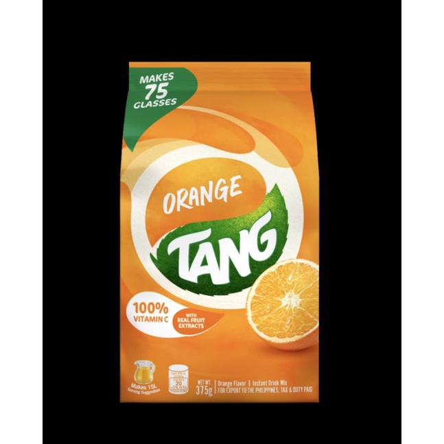 Bột cam Tang Thái gói 375g (Mẫu mới)