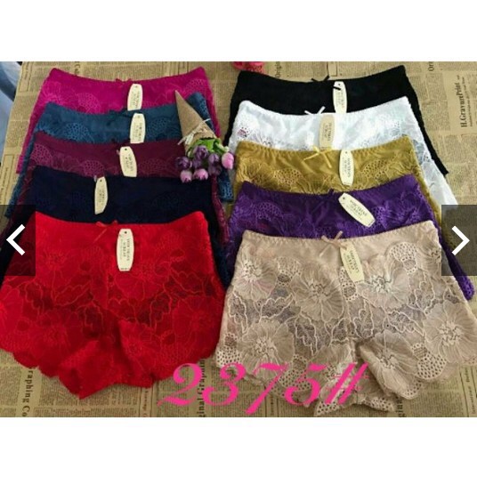 Combo 10 quần lót ren đùi  2375