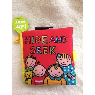 Ninikids: Sách vải Hide and seek. Dạng 3D