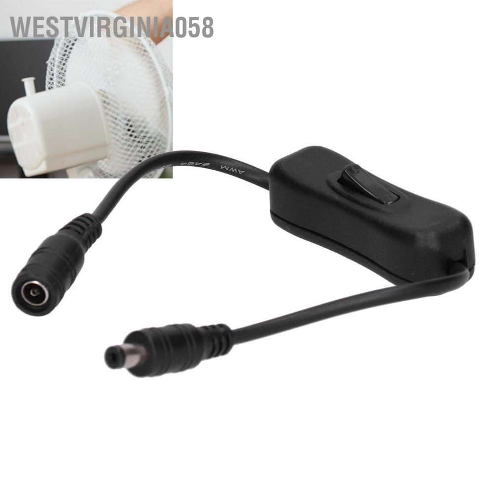 Westvirginia058 DC Switch Extension Cable 20AWG Electronic Accessories for Light Water Pump 12V/24V