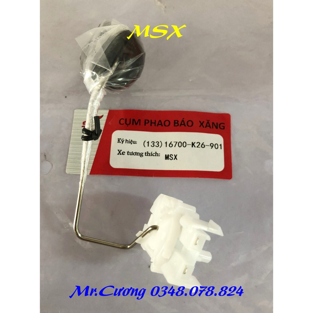 Phao báo xăng xe MÔ TÔ - MSX