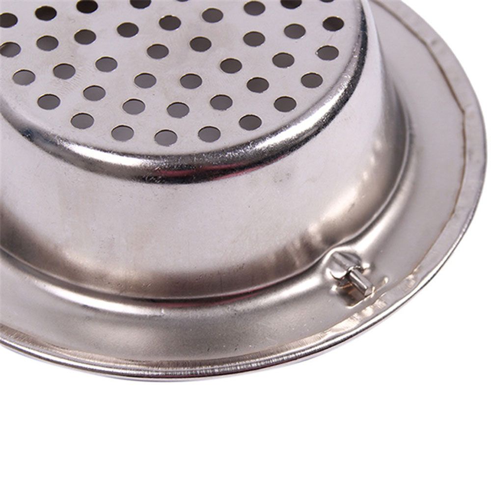 Lưới lọc rác bồn rửa chén thép không gỉ 2 kích thước tùy chọn có tay cầm tiện lợi
