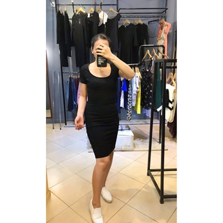 Váy thun ngắn tay HM