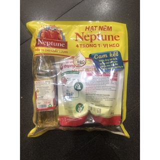 Hạt nêm Neptune bịch 380g date mới.
