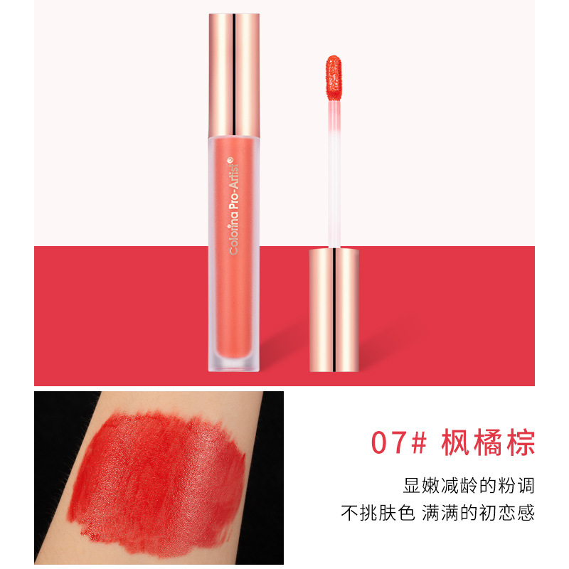 (Hàng Mới Về) Son Môi Lì Thiết Kế Vỏ Màu Vàng Đồng Độc Đáo | BigBuy360 - bigbuy360.vn