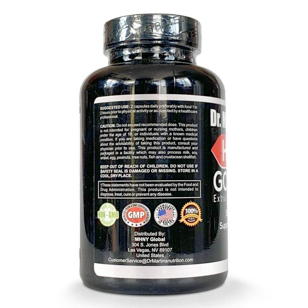 Hỗ trợ tăng năng lượng Dr Martin’s Nutrition Horny Goat Weed 1000mg 120 Viên