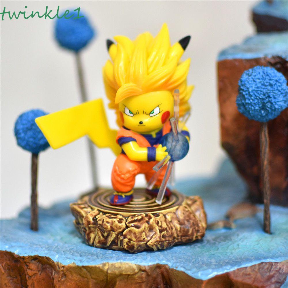 Mô Hình Pikachu Cosplay Nhân Vật Son Goku Hoạt Hình Pokemon