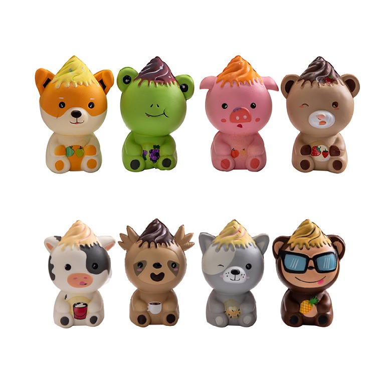 Squishy Thú Bí Ẩn Trong Hộp - Squishy Hình Thú Dễ Thương