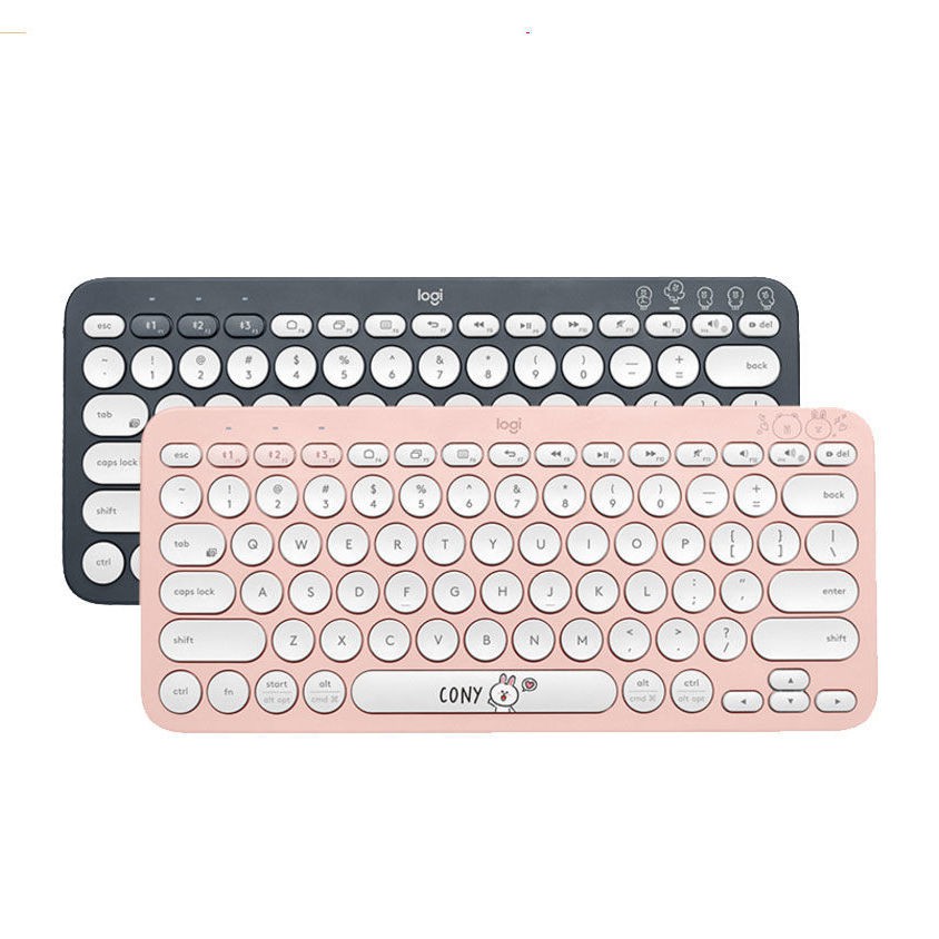 Bàn phím Logitech tùy chỉnh Màng bảo vệ K380 Miếng dán K480 Hình vẽ hoạt dễ thương nắp chống bụi