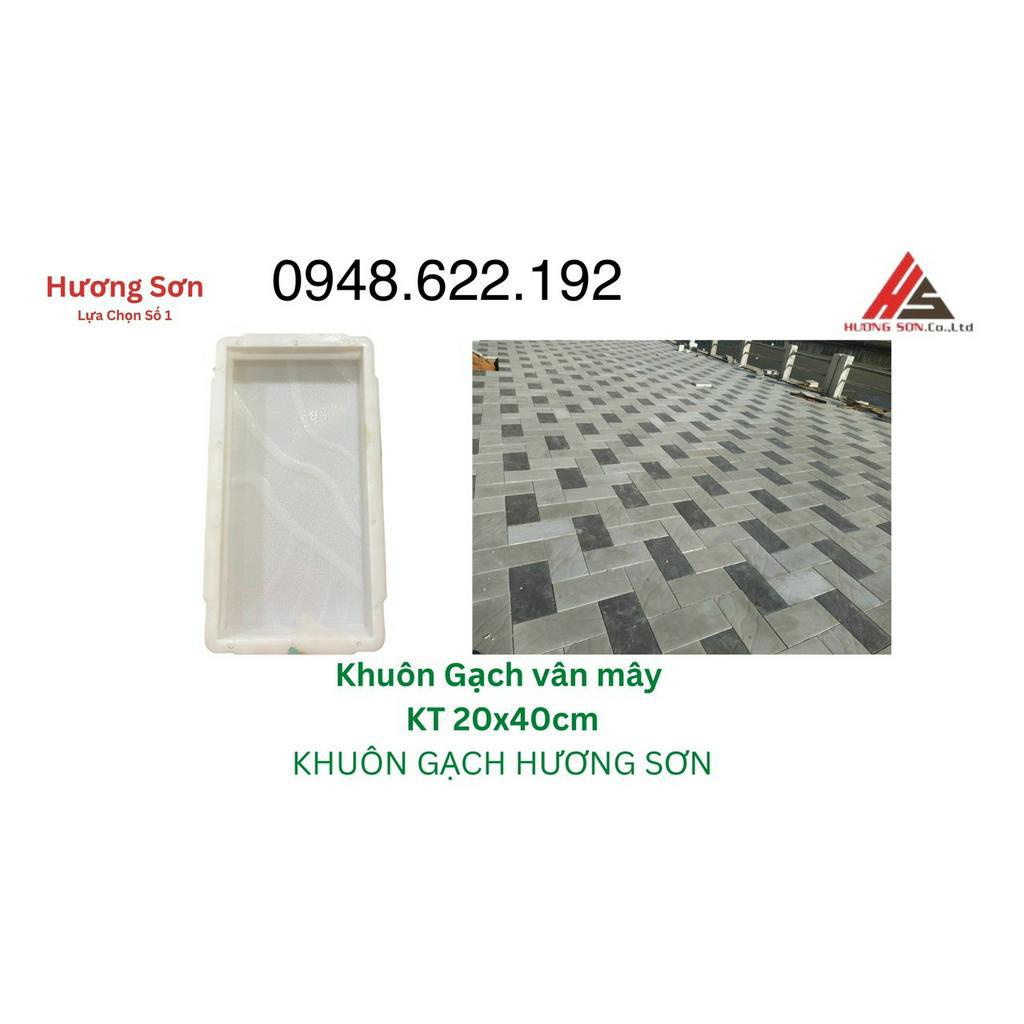 Khuôn gạch KT 20x40x5 cm