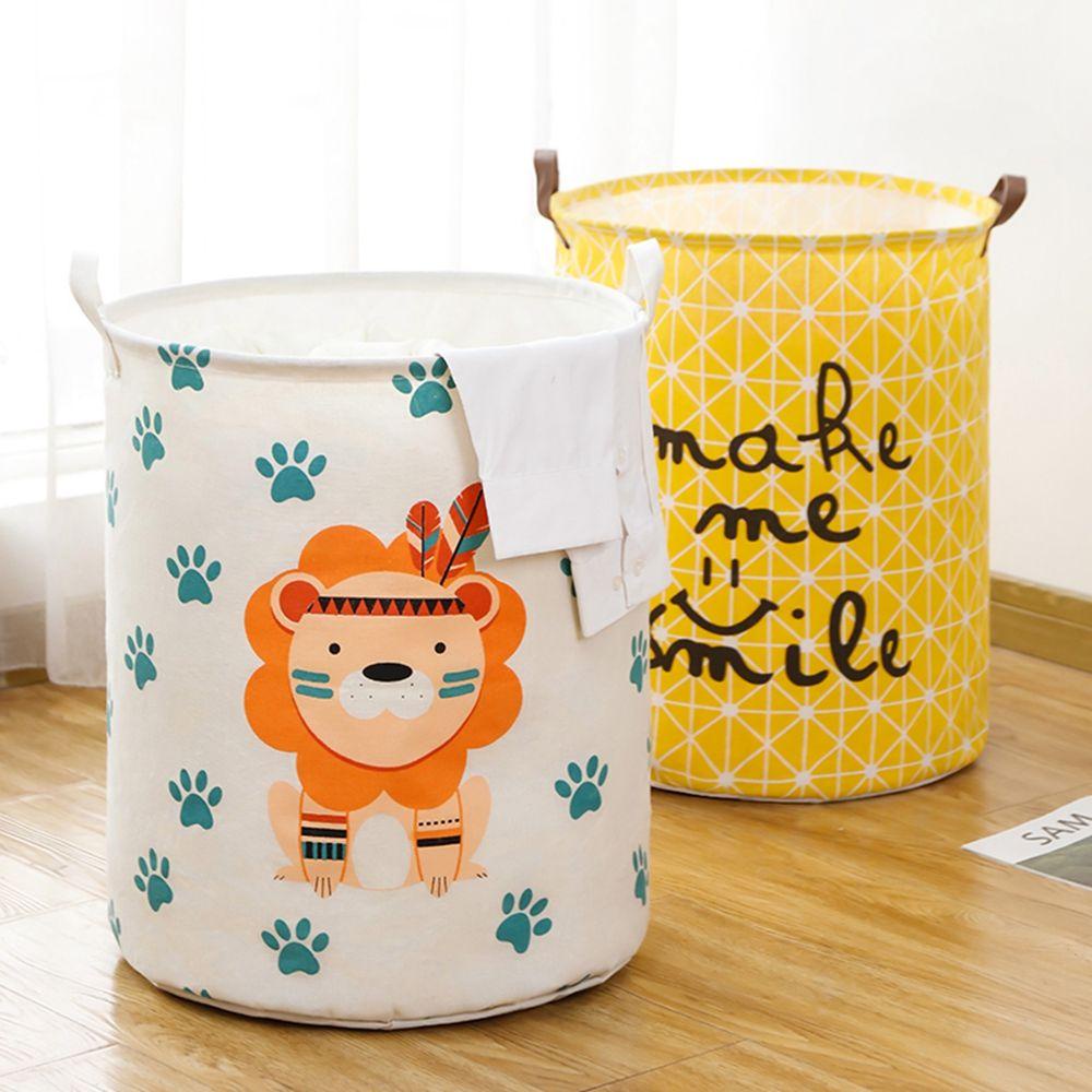1 Giỏ Đựng Đồ Giặt In Hình Mèo Sức Chứa Lớn Tiện Dụng