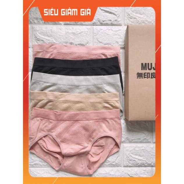 Hộp 5 Quần Lót Kháng Khuẩn Mujji Nữ MS842 | BigBuy360 - bigbuy360.vn