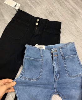 Quần Jeans Cạp Cao