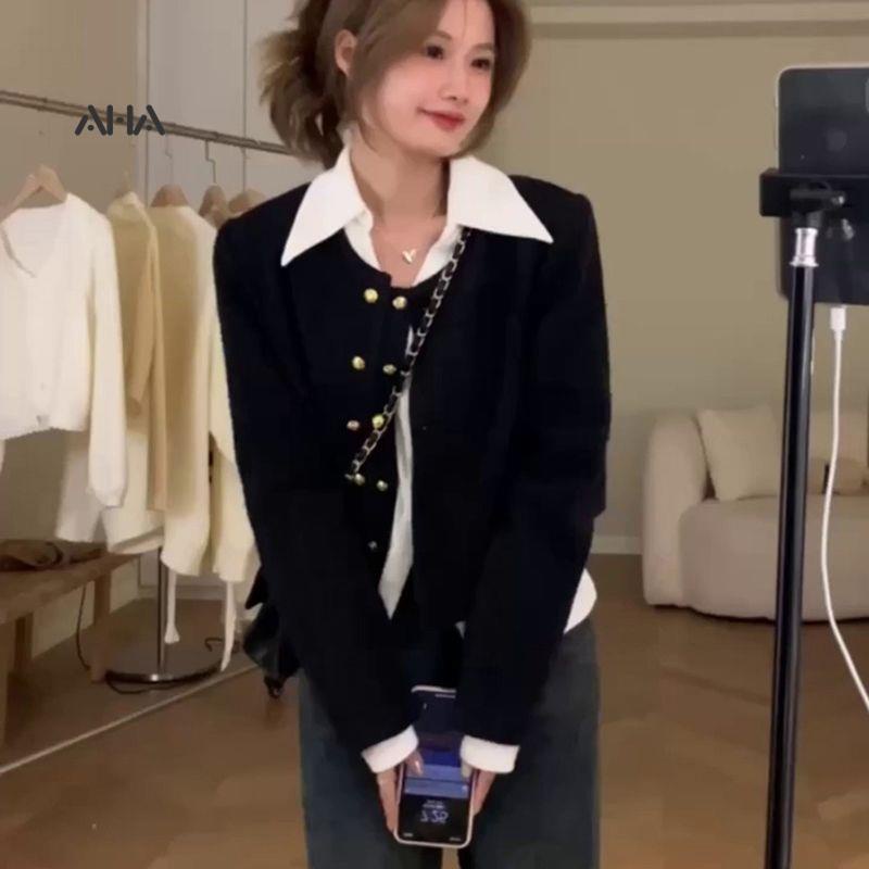 Áo Khoác Dáng Ngắn Thời Trang Mùa Thu Cao Cấp Cho Nữ