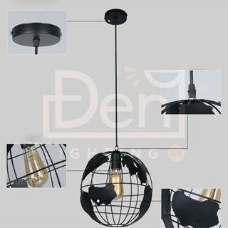 ĐÈN THẢ TRANG TRÍ HÌNH QUẢ CẦU YJP-9 KÈM BÓNG BULB #DENTHATRANGTRIQUADIACAU