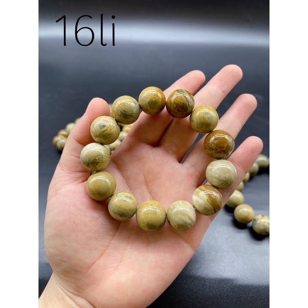 Vòng Tay Gỗ Hoá Thạch Phong Thuỷ