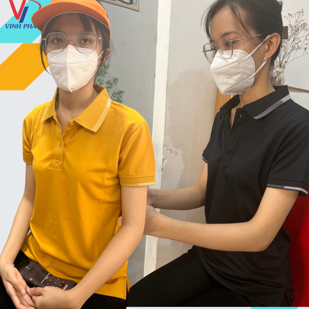 Combo Đồng Phục Áo Thun, Nón Nửa Đầu, Tạp Dề Pha Chế, Nhà Hàng Màu Vàng Bò Nhân Viên Phục Vụ Giá Rẻ - VĨNH PHÁT