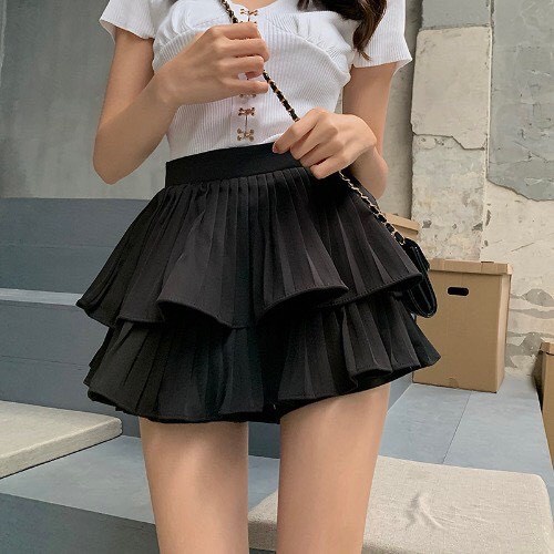 Chân Váy Ngắn Bồng Bềnh Xòe, Váy Nữ Đẹp Chất Xịn Lên Dáng Chuẩn Giá Rẻ Kèm Lót Trong Loại 1 Hàng QCCC | BigBuy360 - bigbuy360.vn