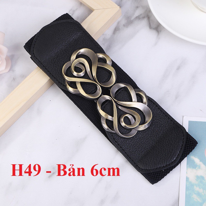 Đai váy Belt đồng H49 bản 6cm