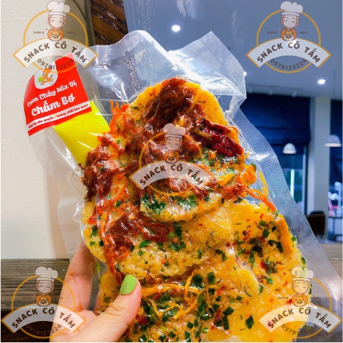 Cơm Cháy Chiên Mắm Hành Ớt Giòn Cay loại 1-Cơm Cháy Topping Khô Bò,Khô Gà,Bơ-Thiên Đường Ăn Vặt/Snack Cô Tấm
