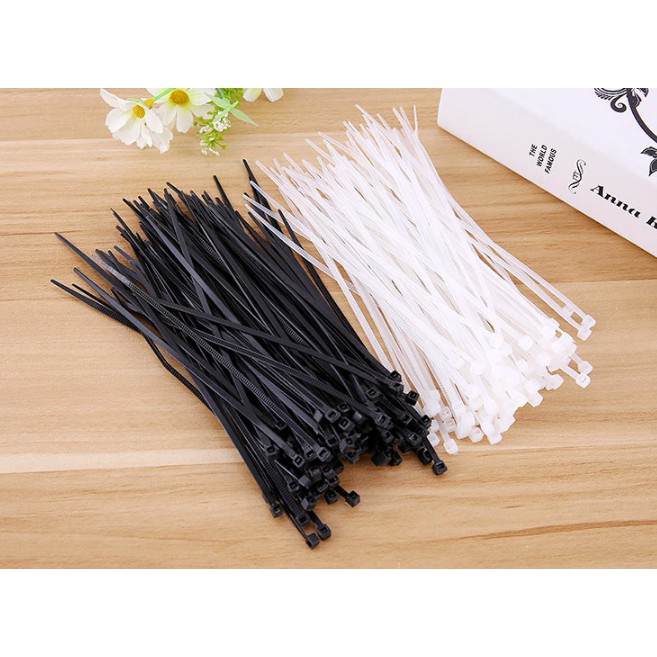 Combo 100 dây thít lại nhựa siêu bền