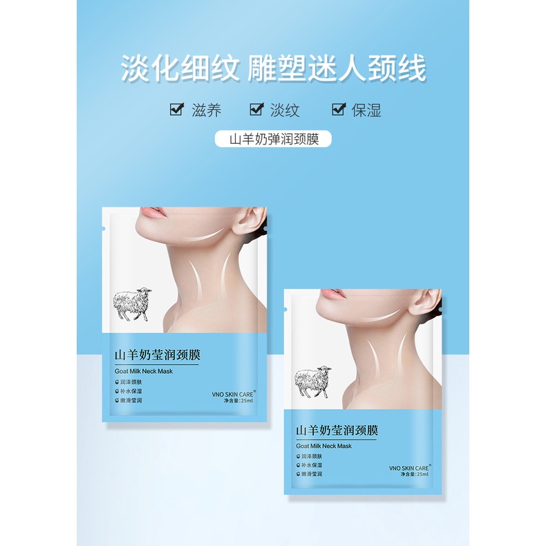 Mặt Nạ Sữa Dê Kerasys Làm Săn Chắc Da Cổ Chống Nếp Nhăn