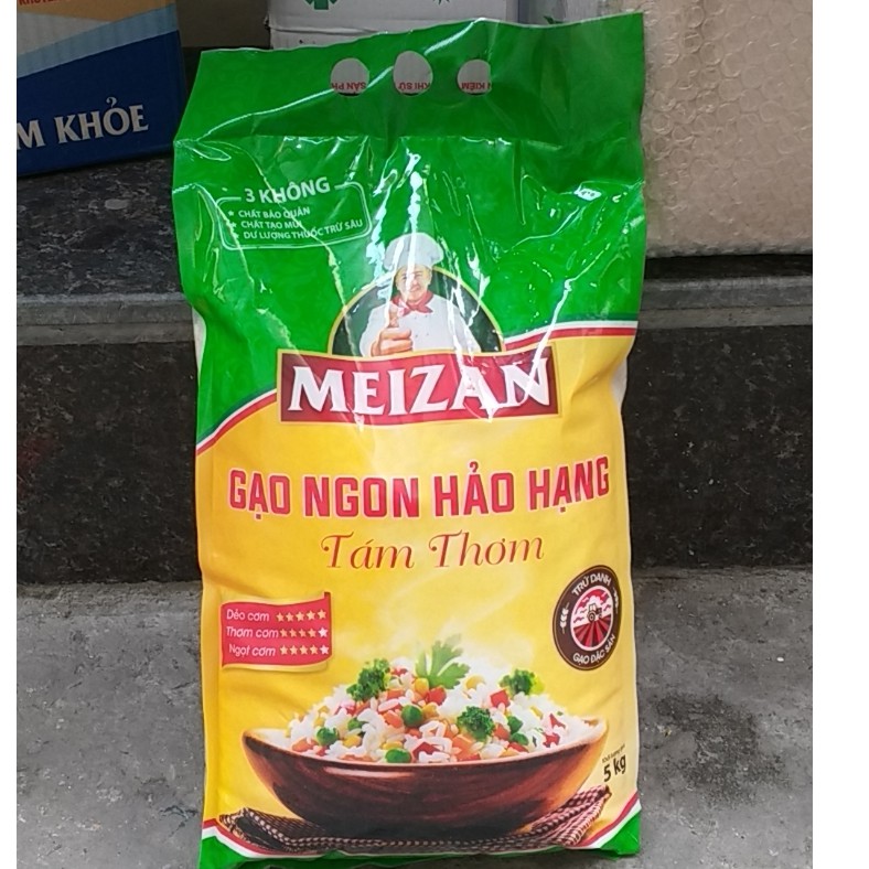 Gạo Mezan tám thơm 5kg