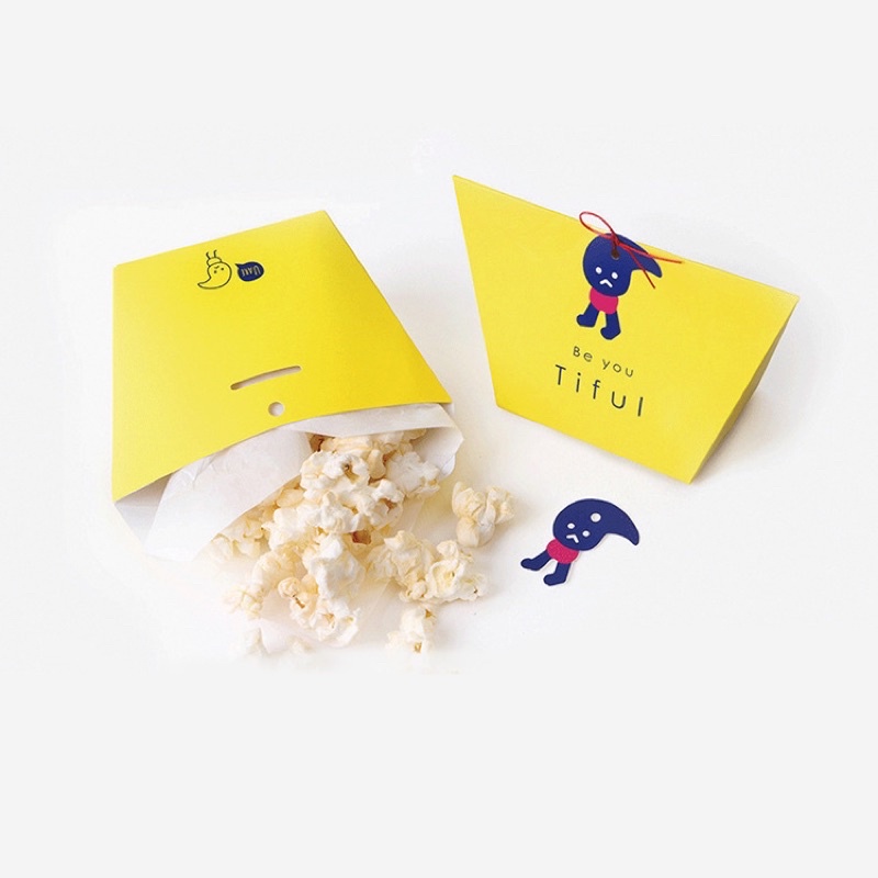 set 20 tag kèm dây động vật gắn túi bánh size 2.4 x 3.2 cm