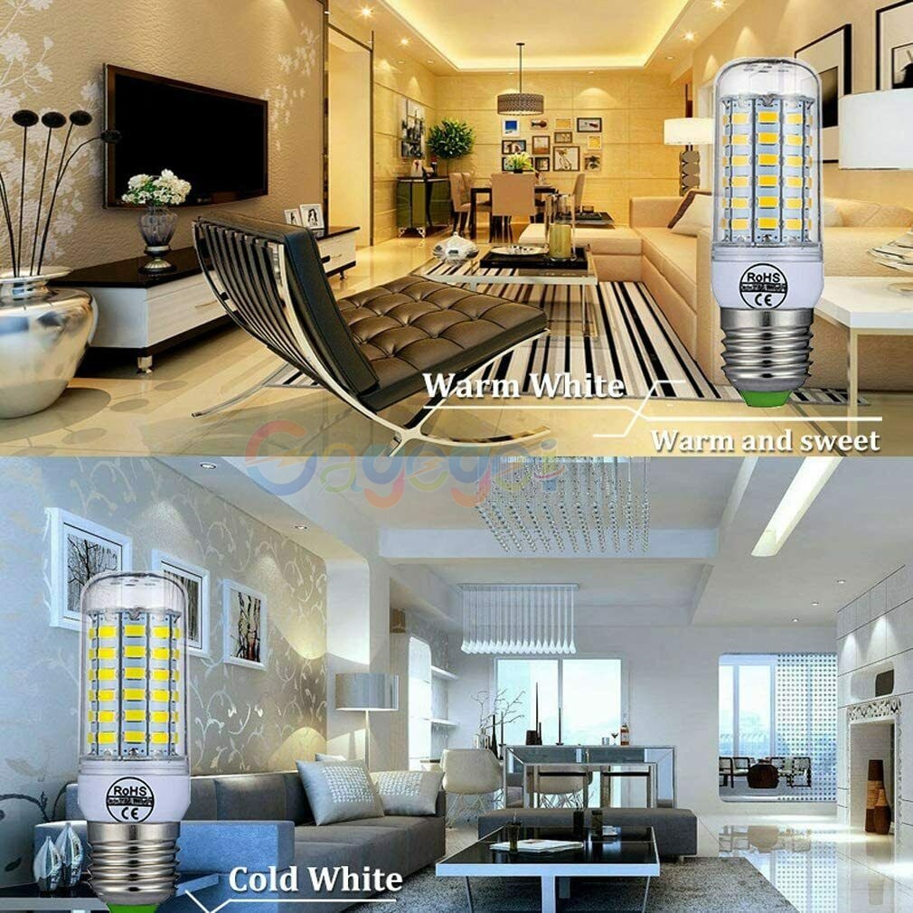 Bóng Đèn Led Trái Bắp Siêu Sáng 5730 SMD E27 220V Tiết Kiệm Năng Lượng