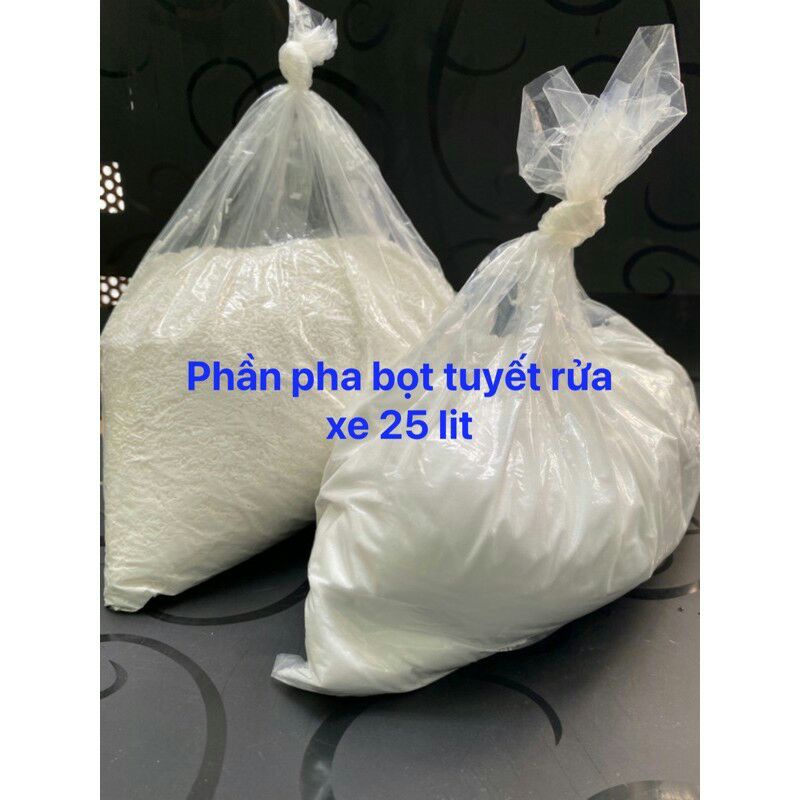rửa xe bọt tuyết 25 lít
