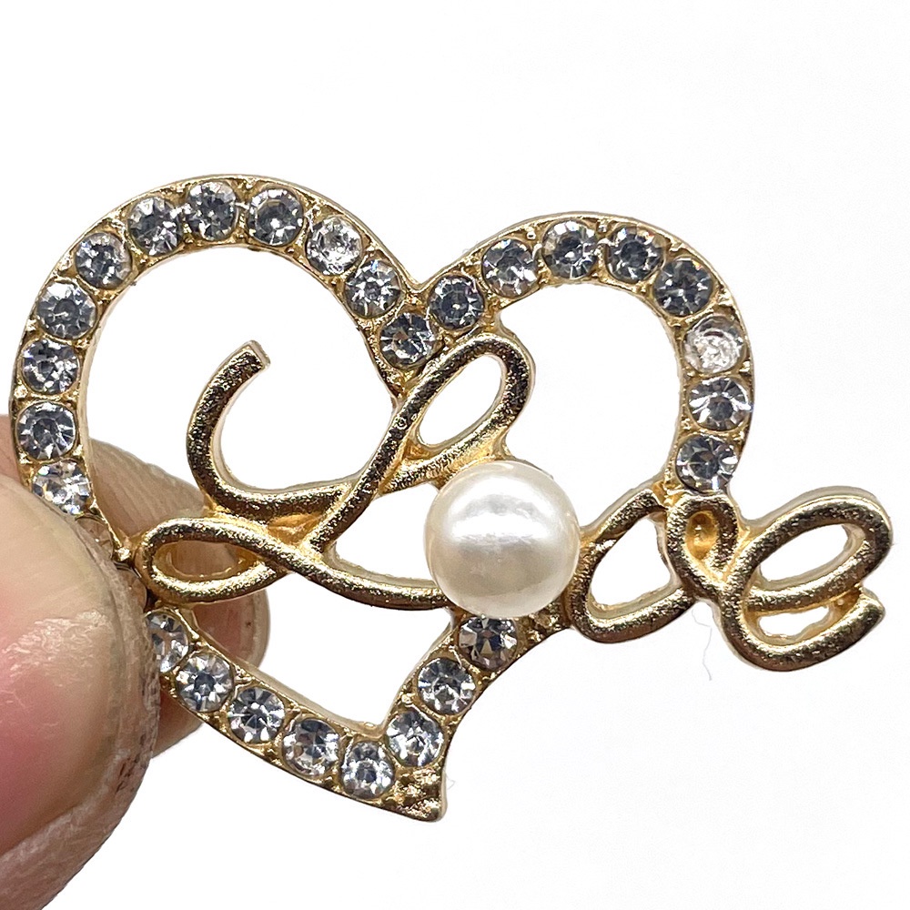 1 Phụ Kiện Trang Trí Giày Hình Bướm/Bướm/Cá Sấu Bằng Kim Loại Đính Đá Pha Lê Và Ngọc Trai Xinh Xắn