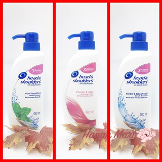 Dầu gội head & shoulder trị gàu, chống rụng tóc Thái Lan - 450ml