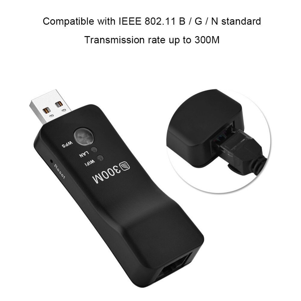 Thiết Bị Mở Rộng Sóng Wifi 300Mbps WPS AP Mode Cho TV Thông Minh