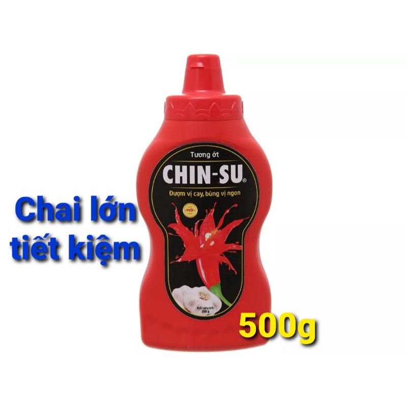 Tương ớt Chinsu chính hãng CHAI LỚN 500g