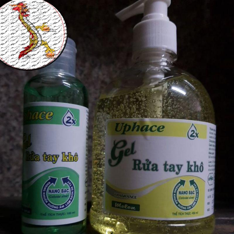 [DiỆT-KHUẨN] Nước rửa tay khô diệt khuẩn UPHACE, Gel rửa tay khô sát khuẩn Uphace chai 100ml/450ml tùy chọn phân loại sp