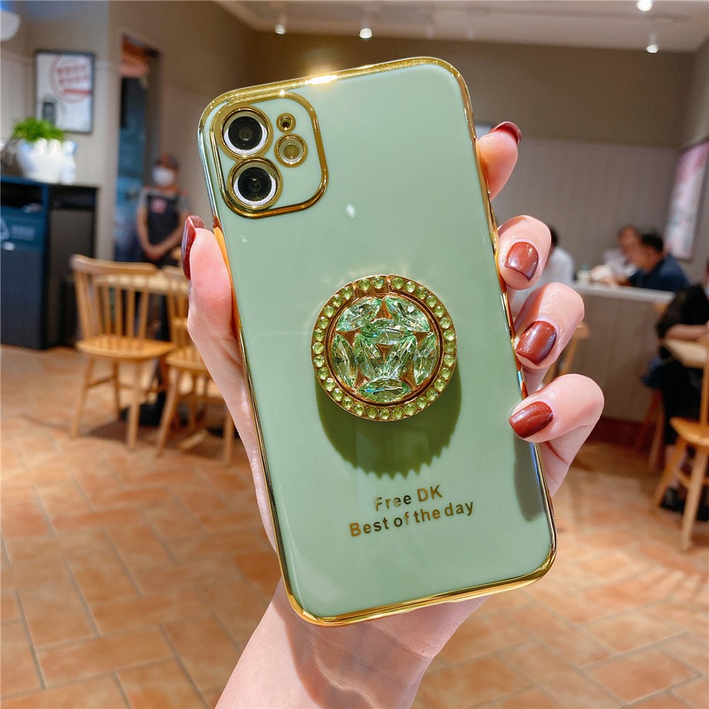 Ốp Lưng Silicone Mềm Có Giá Đỡ Sang Trọng Cho OPPO A94 A74 A93 A73 A54 A15 A15S A53 A33 A92 A52 A8 A31 A9 A5 2020 F9 F11 F11 Pro
