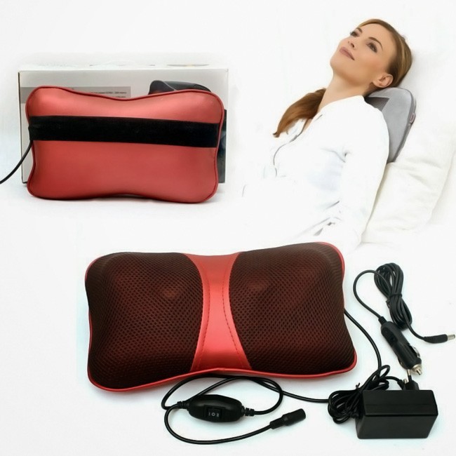 Freeship Gối Massage Hồng Ngoại MAGIC PILLOW PL818