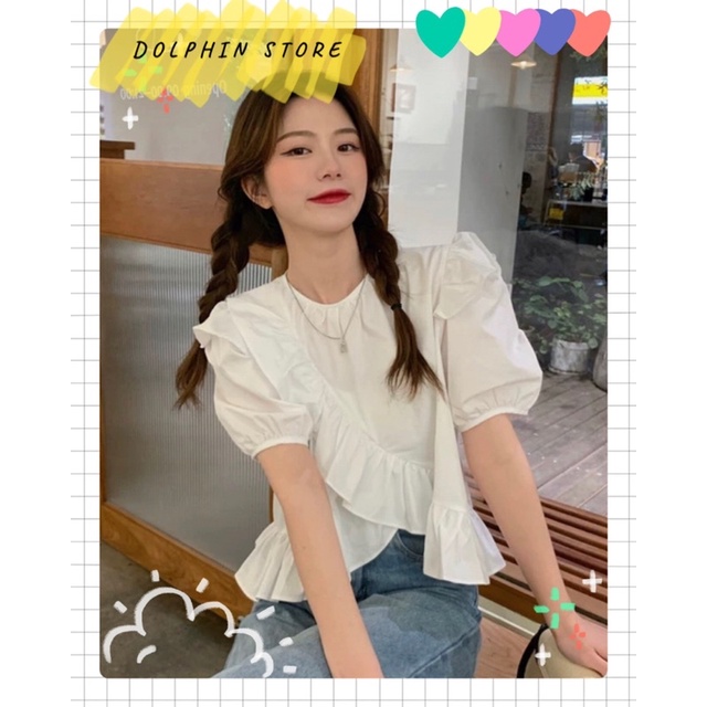 BIGSIZE Áo babydoll tay ngắn bigsize