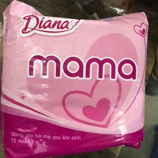 Miếng lót sau sinh diana mama