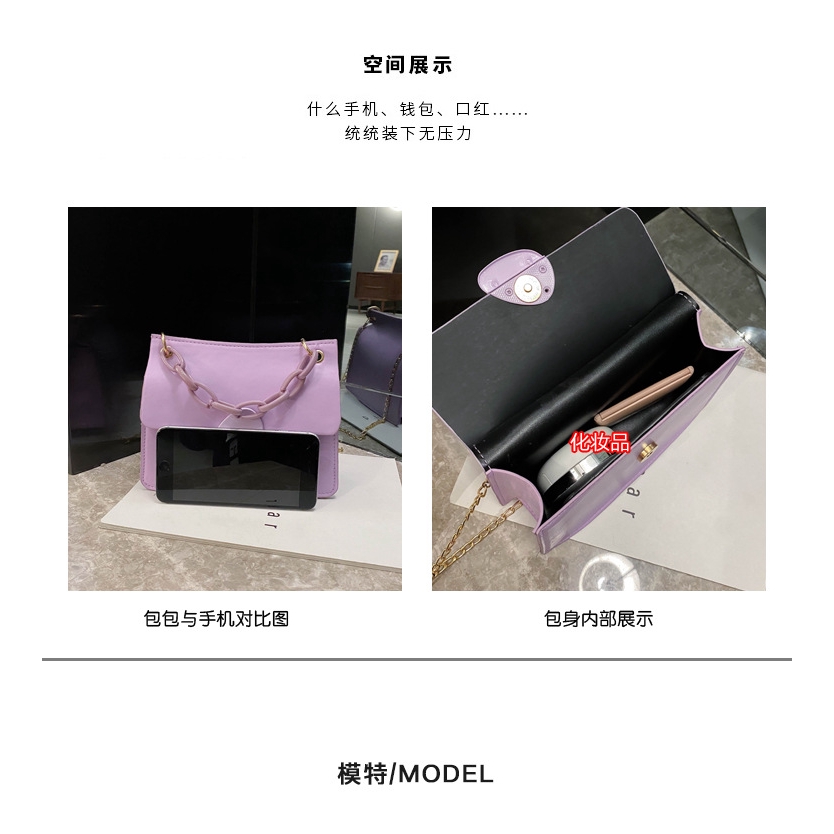 Túi Xách Đeo Vai Kiểu Dây Xích Sang Trọng Quý Phái Cho Nữ