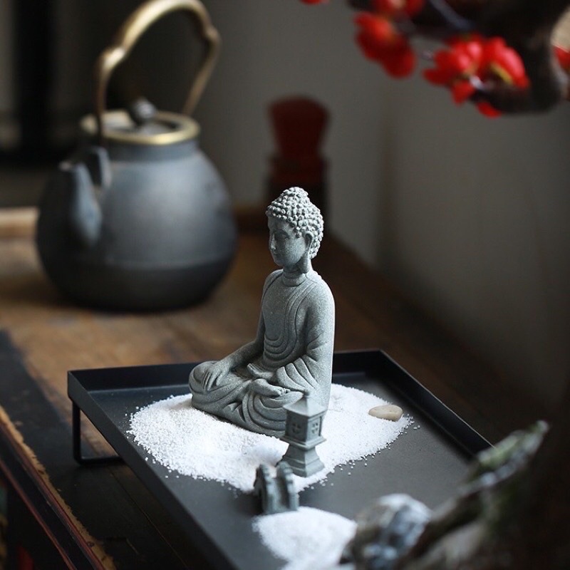 TƯỢNG PHẬT TRANG TRÍ TIỂU CẢNH, BỂ CÁ, HÒN NON BỘ