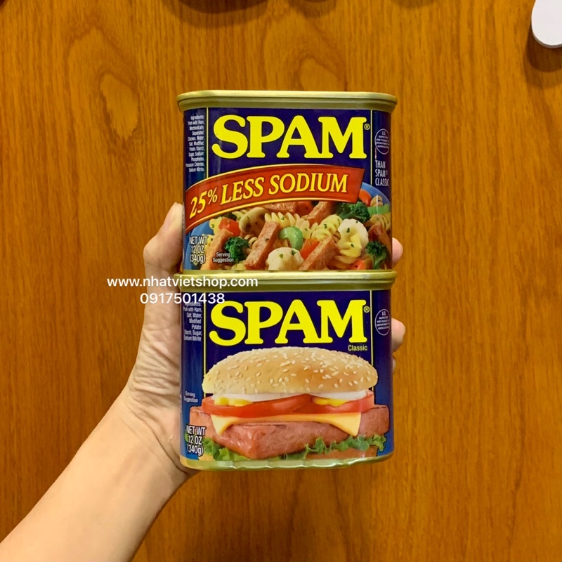 Thịt Hộp Spam 340gr - Mỹ