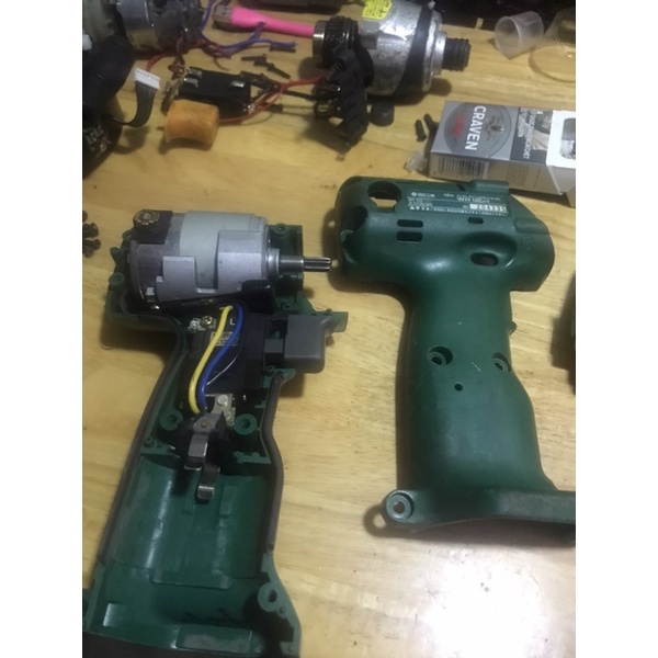 Máy bắn vít nhật bãi HITACHI Fwh 12DF, WH 12DH, WH 12DB có pin